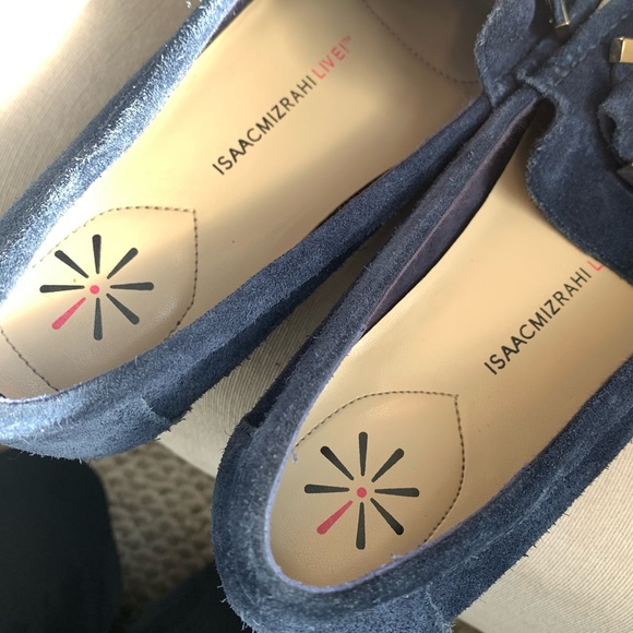 Navy Genuine Leather Loafer - Picture 4 of 8